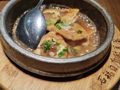 石锅自磨酿豆腐-金苑酒家·客家菜·广东老字号(万象店)