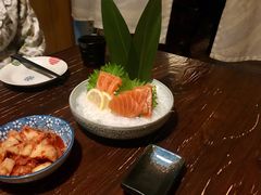 三文鱼刺身-鸟亭·居酒屋(青年路店)