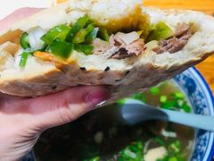 月牙烧饼-淳澄水盆羊肉