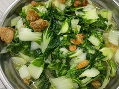 青菜炒油渣-八八餐厅(升州路店)