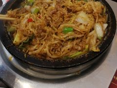 五花肉煎酸菜-敏丁拌饭(中街总店)