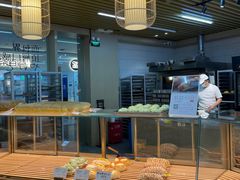 面包甜点陈列柜-木子木水日式烫面包(世界城光谷店)