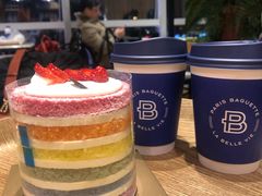 切片彩虹小蛋糕-巴黎贝甜(五道口店)