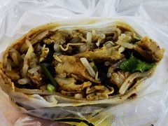 素卷馍加把子肉-安徽阜阳卷馍(西单店)