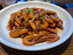 虾酱烧活皮虾-小厨师·二十年沈家门小海鲜(百井坊巷店)