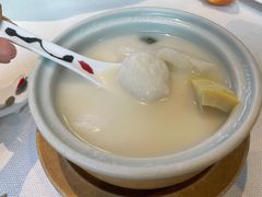 手打鱼丸汤-旺顺阁鱼头泡饼(小红门店)