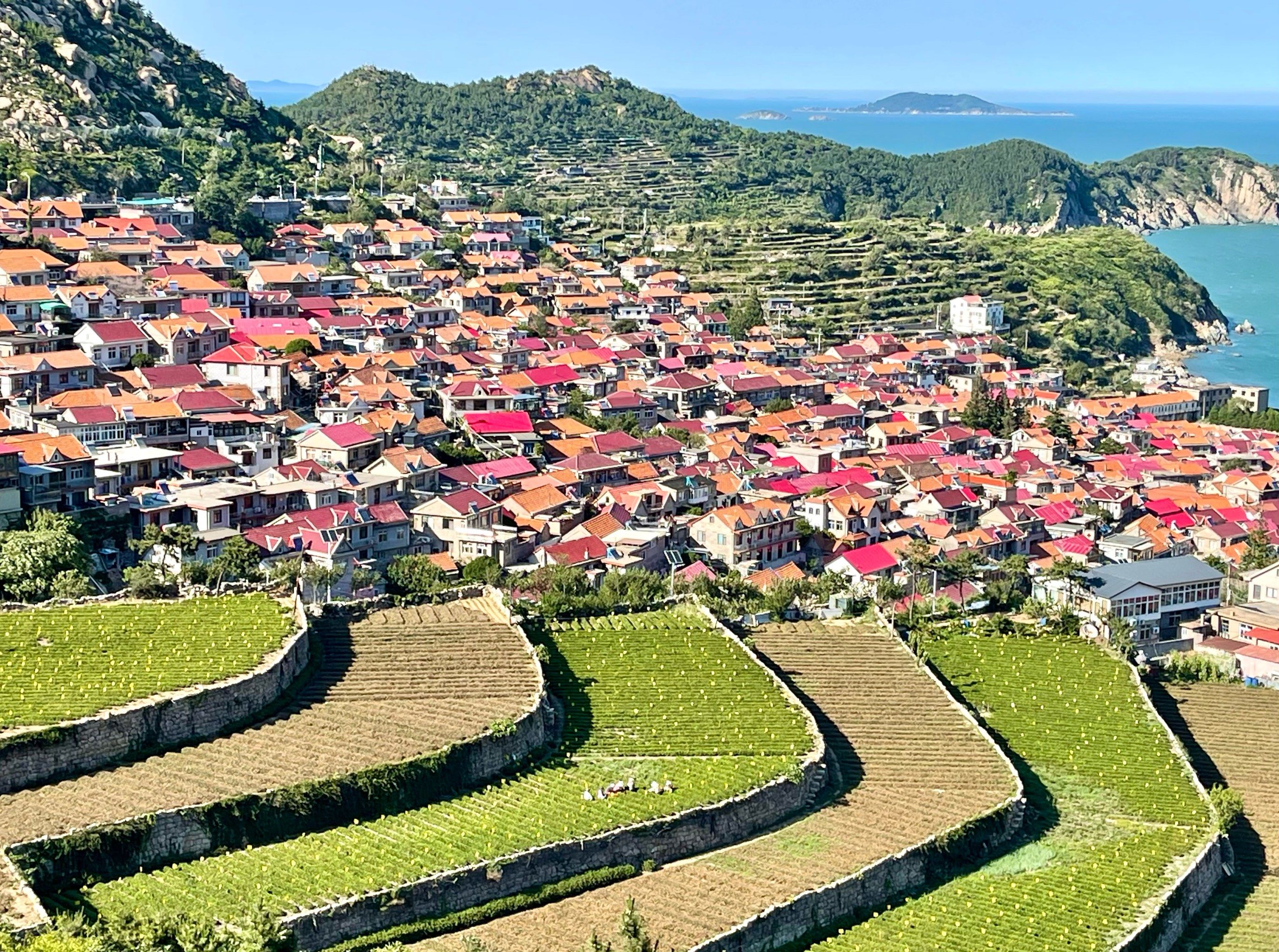 青岛最美渔村"青山渔村"