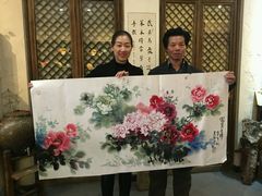 画家吴维甲老师-山水悦茶会所(上海沙龙新天地天宝商业中心店)