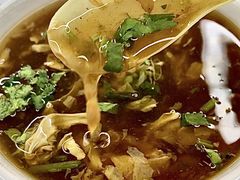 酸辣汤-京东一绝西海子西园烧饼夹肉