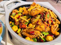 麻辣虾翅锅-小城外婆肴私房菜.家宴聚集点(圆明园颐和园·清河上地店)