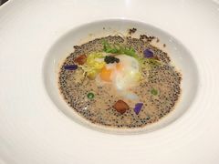 61.5度温泉蛋藜麦鹅肝粒黑鱼子-波特曼西餐厅(南岗店)