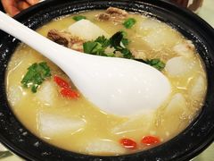 砂锅萝卜羊排-东四民芳餐厅(世茂工三店)