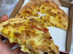 主厨葡式咖喱鸡肉比萨手拍普装-必胜客(永泰店)