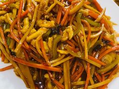 鱼香肉丝-龙福祥餐馆