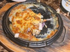 烤鸡爱上芝士-猪啊牛呀羊啊铜盘烤肉(正大广场店)