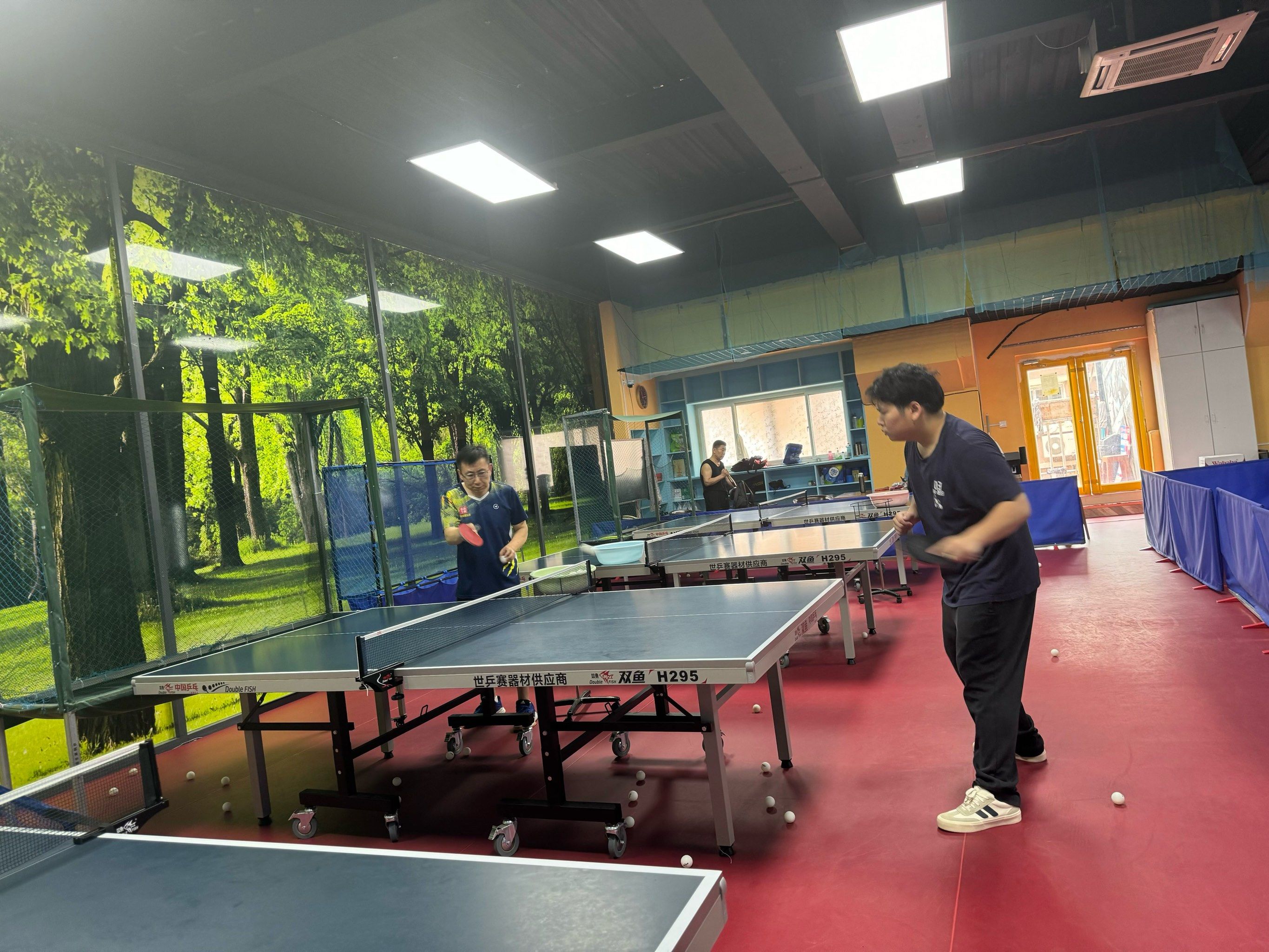 济南名士乒乓球俱乐部,位于济南市少年宫的