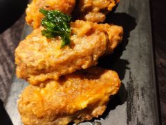 蛋黄鸡翅-绿茶餐厅(松江万达店)