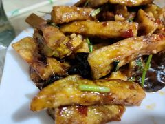 鱼香茄条-夕阳红小吃(中街大悦城店)