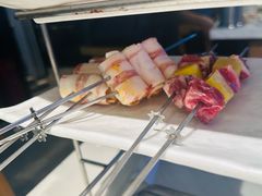 羊肉串-延边河坝烧烤串城(车公庙店)