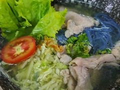 -蝶豆花蓝面条