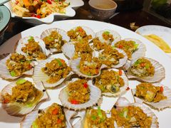 -东来菜馆•手抓海鲜家常菜•海鲜锅贴(鸽子窝店)