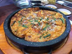 泡菜饼-神仙雪浓汤(明洞店)