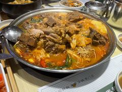 辣白菜脊骨火锅-韩香福脊骨汤锅(上杭路店)