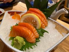 三文鱼刺身-隐泉京望日式料理(太和广场店)