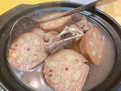 招牌扇骨煲淋莲藕-汇景花园酒家(基立下道店)