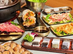 -围炉肉舍•炭烤活鳗•丹东海鲜烤肉(步行街店)
