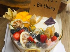 丰收季节森系动物奶油水果蛋糕-艾加柒克蛋糕茶歇甜品台(春熙路店)