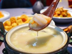 明湖奶汤蒲菜-鑫悦诚府·新鲁菜·餐厅(趵突泉店)