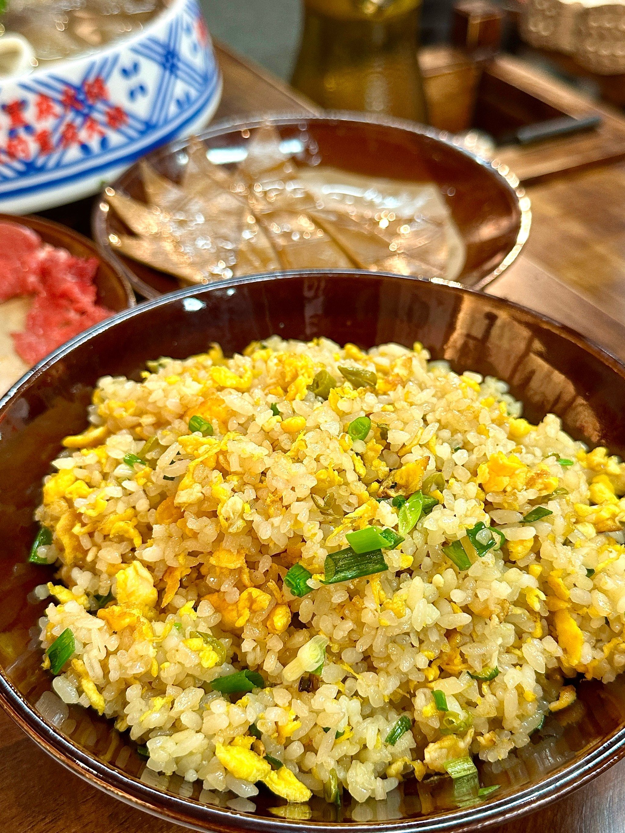 火锅最佳搭档莫过于是一碗蛋炒饭🍚🍳