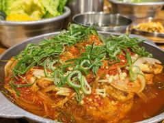 铁板豆腐-姜虎东白丁烤肉(银泰中心in99店)