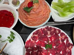 现切黄牛肉-周师兄大刀腰片火锅(洪崖洞旗舰店)