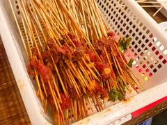 -拈签一笑黄牛肉辣卤串串