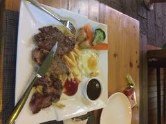 iphone_upload_pic-山色柴火烤披萨·原切牛扒