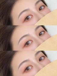 点击看大图 -杨益美学·野生眉半永久纹眉发际线