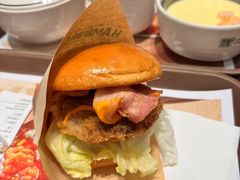 安格斯牛肉芝士汉堡-魏家凉皮(西安秋林宏业商厦店)