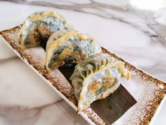 香煎韭菜饺-港美茗点名菜(万江店)