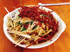 油泼豆腐皮-如意香辣鸡架(总店)