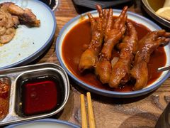 -明洞阿姨·韩式酱蟹烤肉·创意料理(三元桥店)