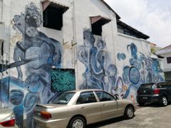 -槟城街头艺术街区