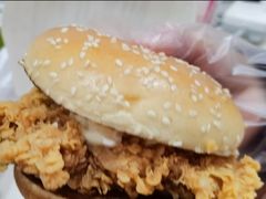 香辣鸡腿堡单人餐兑换券-肯德基(远洋店)