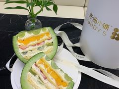 -朱迪小铺.半糖奶油蛋糕(海汇港店)