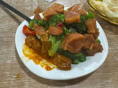 面筋豆皮拌芝麻酱-肖家客饸饹面(郑州总店)