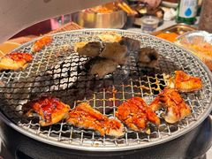 -草家酱蟹炭火烤肉店(珲春南路一店)