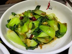 上海青炝油渣-湘当爱·鲜煮现炒(松岗立业路店)