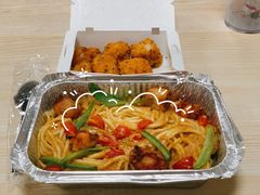 椰香咖喱鸡肉意面-达美乐比萨(东高地店)