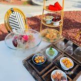 这家海景咖啡厅也太会了吧？围炉冰茶，冰冰凉好清爽